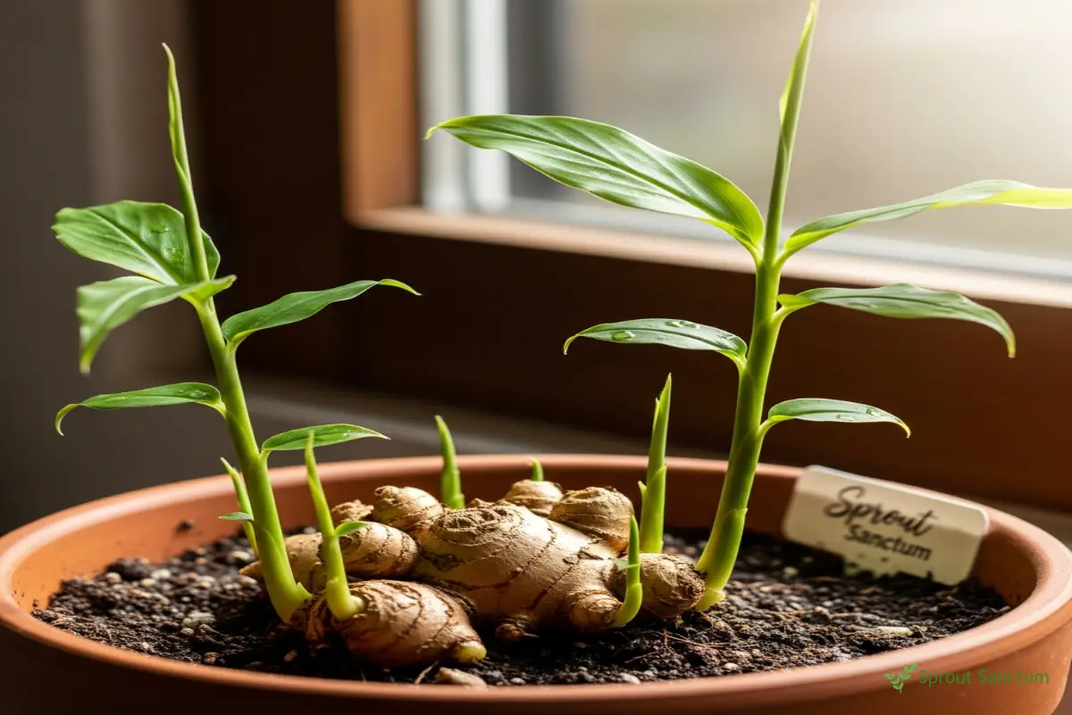 Cultivating Wellness: How to Grow Ginger at Home for Sprout Sanctum Readers