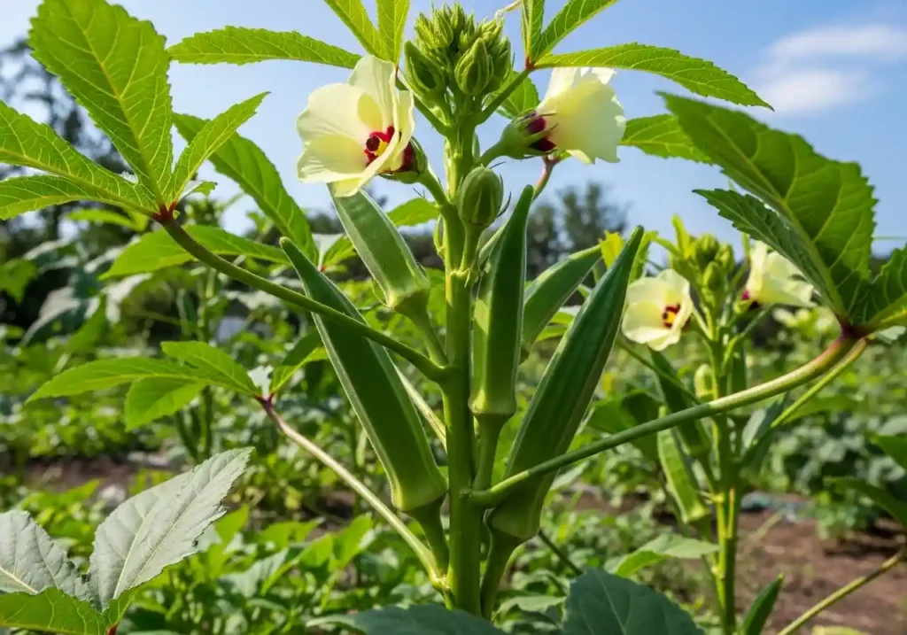 The Okra Plant (Abelmoschus esculentus) – A Comprehensive Guide for Gardeners and Health Enthusiasts